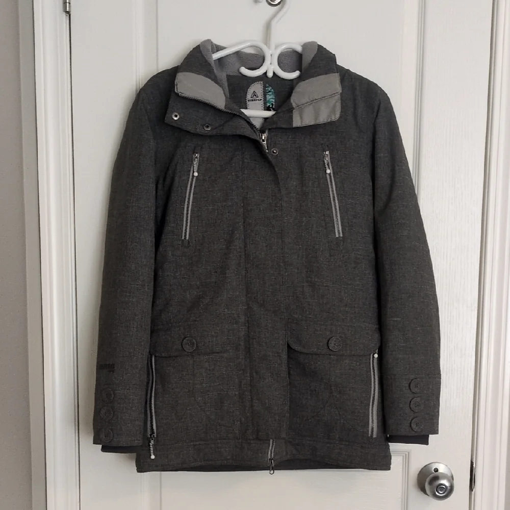 Firefly Gray Winter Jacket - Picture 1 of 10